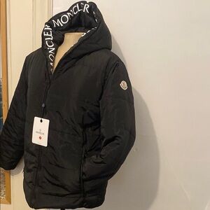 Monicker Black Hooded Jacket